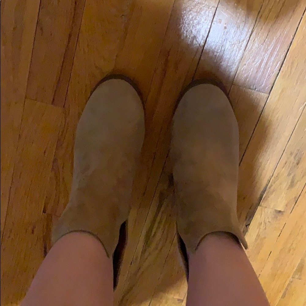 Tan Booties - Picture 2 of 3